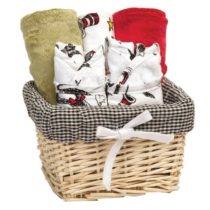 7pc Dr. Seuss Bib & Burp Cloth Gift Set