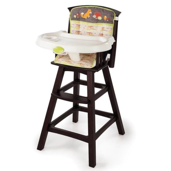 Wood Highchair – Fox & Friends