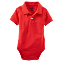 PIQUÉ POLO BODYSUIT